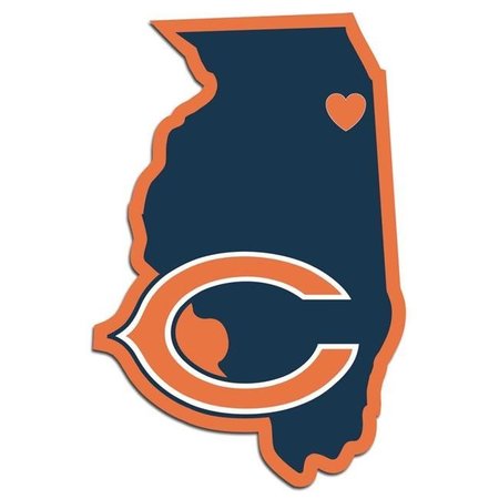 SISKIYOUSPORTS Chicago Bears Decal Home State Pride 5460366810